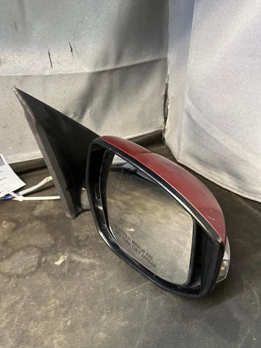 Fits 2013-2015 Nissan Sentra, Red Right Door Mirror, OEM:963013SG0D