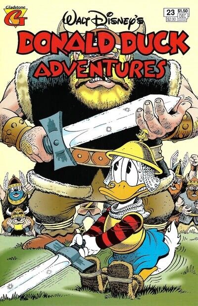 DONALD DUCK ADVENTURES #23 VG, Gladstone Comics 1993 Stock Image