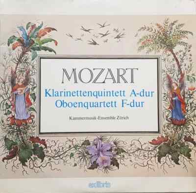 LP Mozart / Kammermusik-Ensemble Zürich Klarinettenquintett A-Dur / Oboenquarte