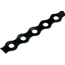 12mm BLACK Round Edge Banding All Purpose Fixing Band Strip Strap Fire retardent