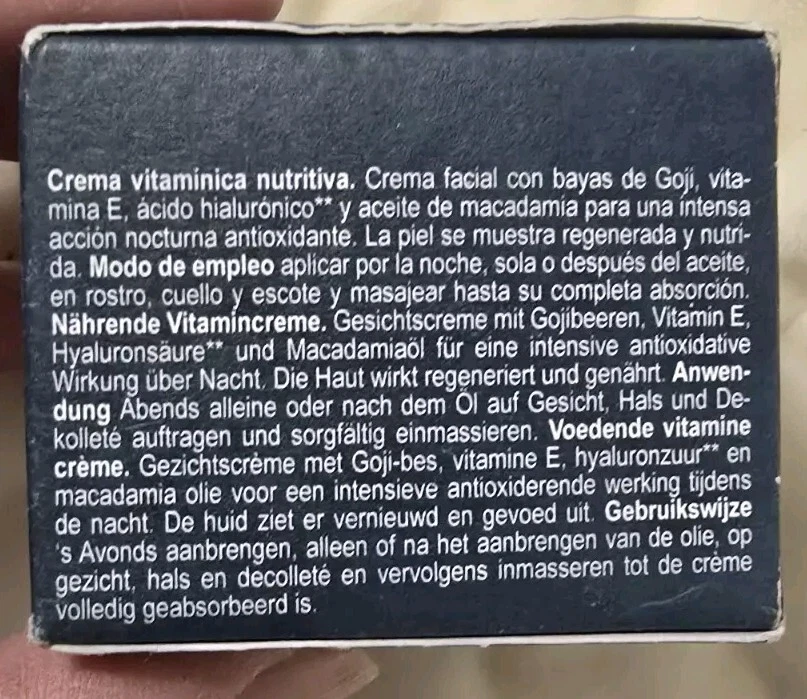 Crema Comfort Zone Renight 30 ml Foto 2 de 4