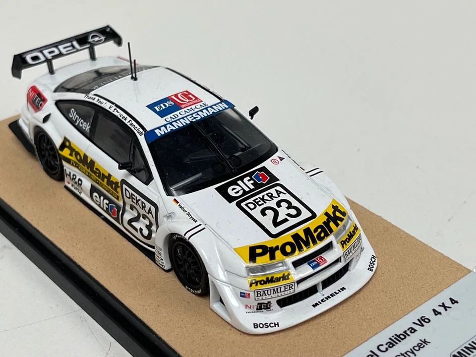 1/43 MINICHAMPS Opel Calibra V6 4X4 DTM 1996 V.Strycek # 23 430 964323 - Immagine 4 di 4
