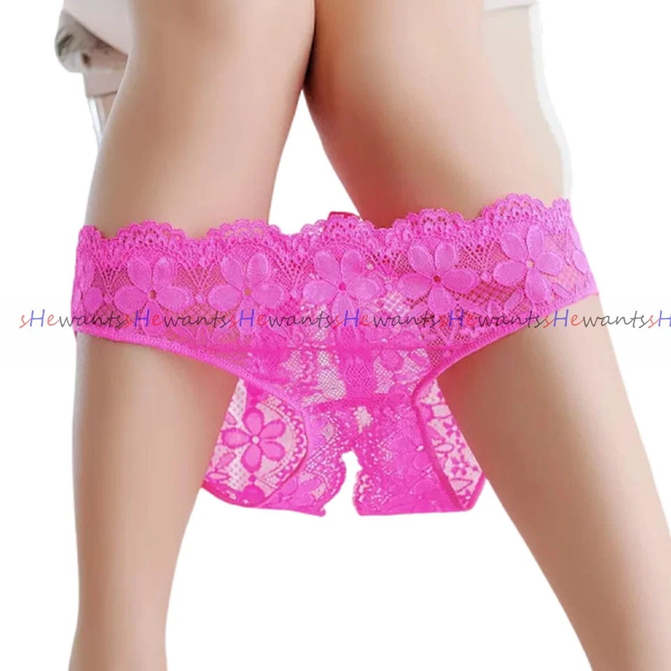 Panty XS-M String Tanga ouvert Slip geile Dessous Hipster offen Porno XXX sexy - Bild 3 von 4