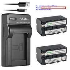 Kastar Battery Slim USB Charger for Sony NP-F750 CCD-TR76 CCD-TR760 CCD-TR8000E