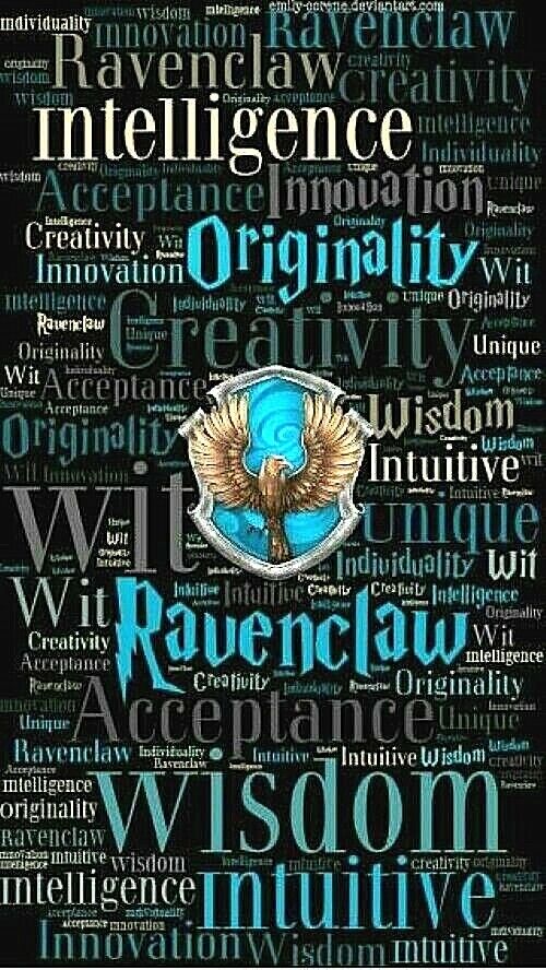 Ravenclaw Traits Sign / Digital Design / Digital Download / 