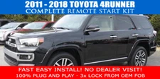 Fits: 2010 - 2019 Toyota 4Runner Push Start REMOTE START PLUG AND PLAY - EASY!