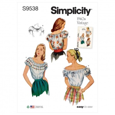 Simplicity Schnittmuster 9538 Damen R5 (14-16-18-20-22)