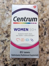 Centrum Silver Women 50+ Multivitamin 65 Tablets exp: 05/2026