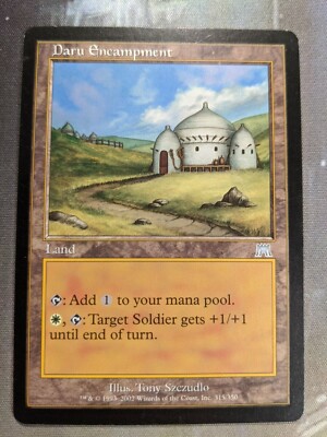 MTG Daru Encampment Onslaught 315/350 Regular Uncommon Lightly Played LP ODY
