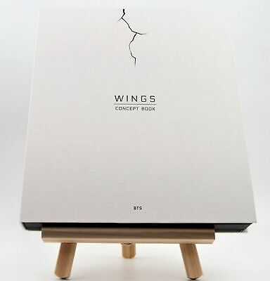 BTS Wings Concept Book Limited Edition + Random Lenticular Card | eBay