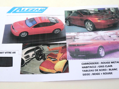 Kit Maquette 1/43 Alezan Models - Lancia Magia Concept IAD 1992 - Résine Gris