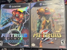 Metroid Prime And Prime 2 Echoes CIB GameCube