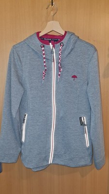 Schmuddelwedda Funktionsjacke Outdoorjacke Gr. L  grau/pink neuwertig ungetragen