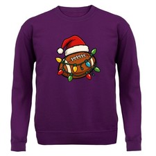 American Football Christmas - Adult Hoodie / Sweater - Love Xmas Player Bowl Fan