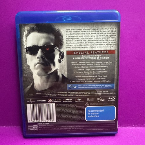 Terminator 2 Judgment Day - Movie Collection Blu Ray Region B - Picture 2 of 3