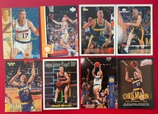 Chris Mullin - 8 Card Lot - Modern NBA Basketball Warriors St. John's HOF (c)
