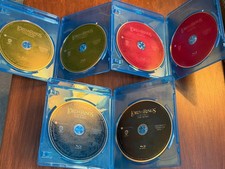 The Lord of the Rings Trilogy Extended Edition Blu-ray Like New Discs only