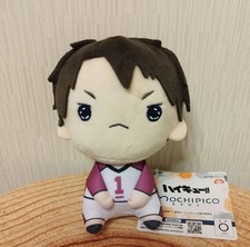 Haikyu Haikyuu Mochipiko Plush Toy Doll Wakatoshi Ushijima FuRyu 15cm Japan