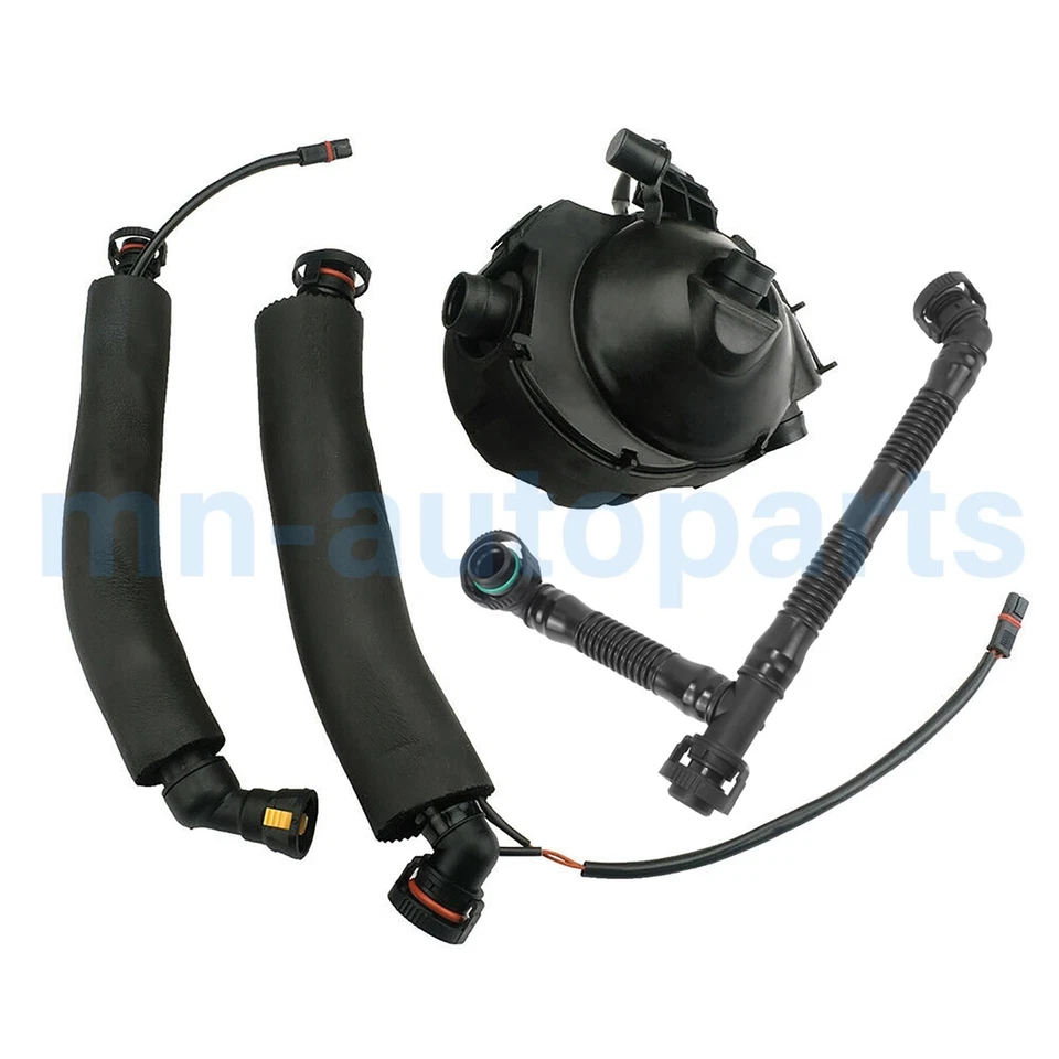 4PCS PCV Crankcase Breather Hose &Valve Kit Fits for BMW E86 E90 E91 E60 E65 US - Image 4 of 4