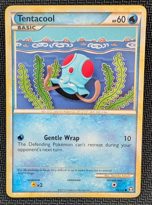 Pokemon - Tentacool 80/102 - 2010 HGSS: Triumphant - NM