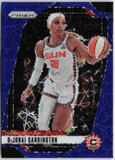 2024 Panini Prizm WNBA #118 DiJonai Carrington Blue Velocity Prizms