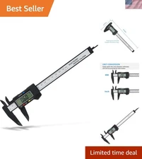Versatile 0-6" Electronic Caliper with Auto-Off, Inch and Millimeter Conversion