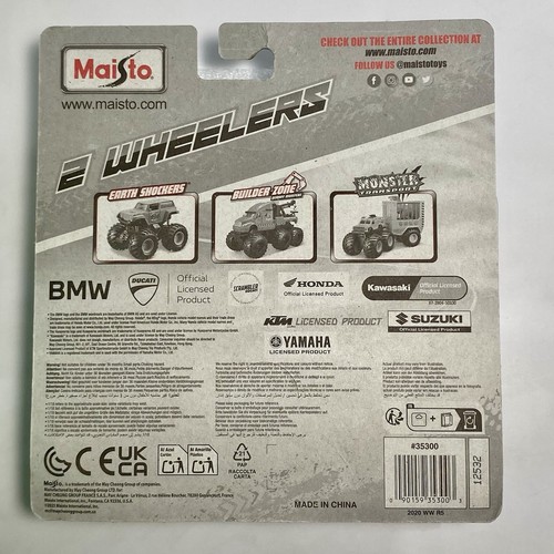 Maisto 2 Wheelers Honda Africa Twin CRF 1:18 Diecast Motorrad weiß - Bild 4 von 7