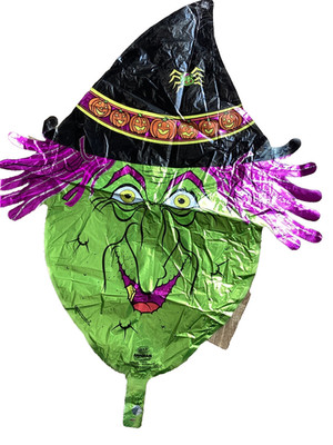 Hexenkopfform großer Folienballon 32616 B25