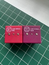 2 Radica Cube World SLIM Purple & MIC pink Electronic ToyGame- Needs New Battery