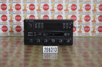 2001-2005 FORD E150 VAN AM/FM RADIO CASSETTE PLAYER YC3F-19B132-AA OEM