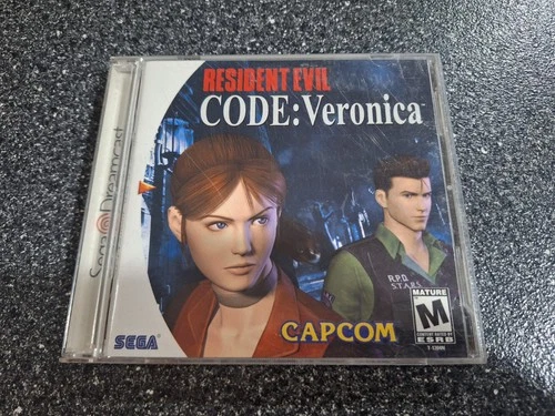 Resident Evil - CODE: Veronica (Sega Dreamcast, 2000) Tested CIB Complete In Box