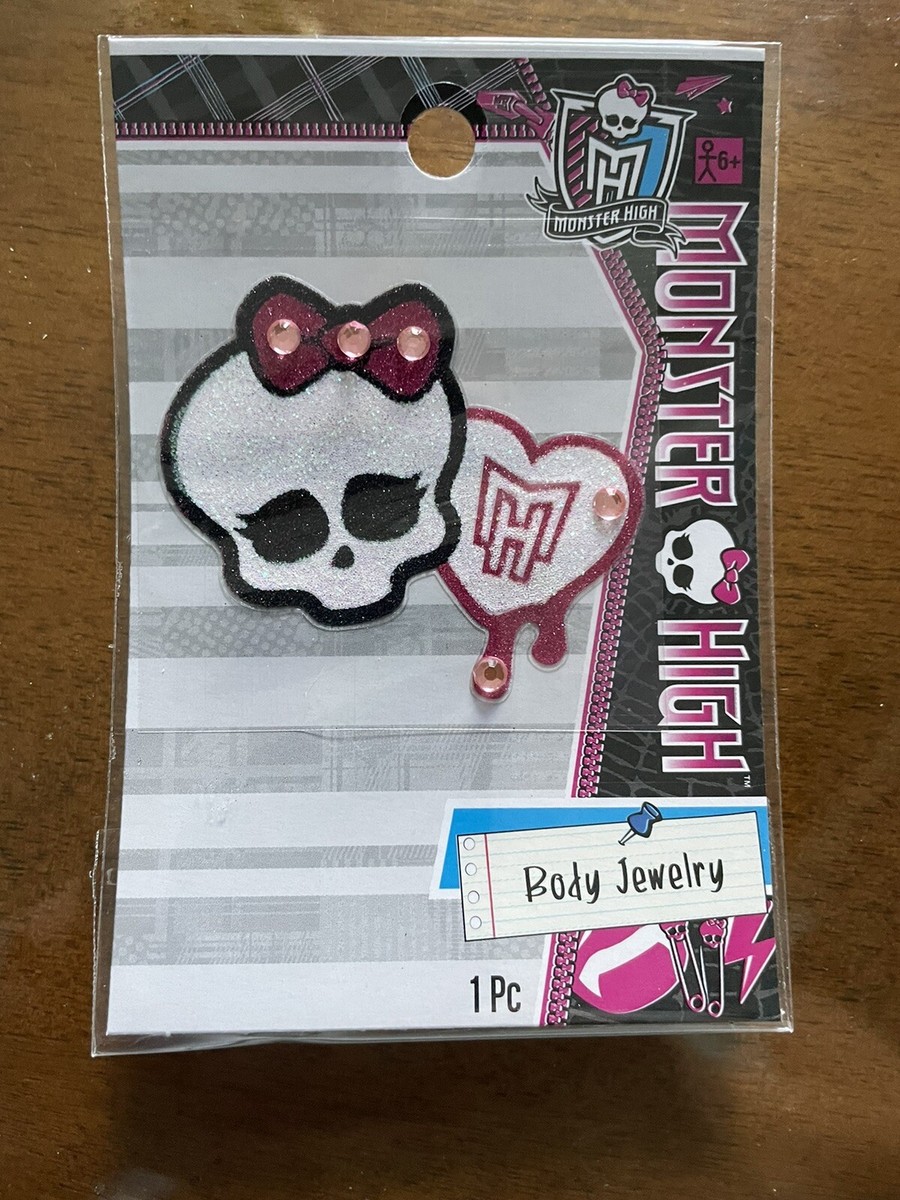 Monster High Skullette Pendant Necklace plus Bonus Body