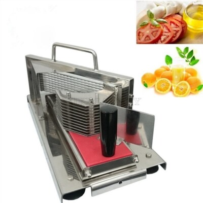 Tomato Cutter New Slicing Machine Commercial Manual Fruit/Vegetable Slicer rq
