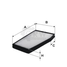 Filtre d'habitacle Chevrolet EVANDA