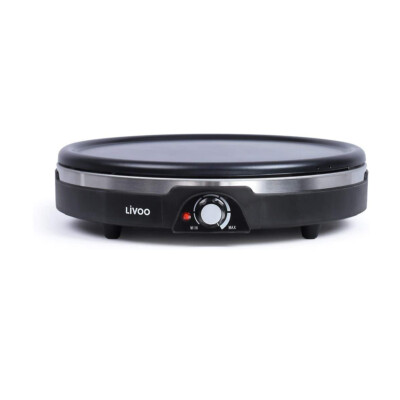 LIVOO Crepes-Maker DOC239 Crepesplatte Crepesgerät Crepesmaker Crepes 38cm 1350W