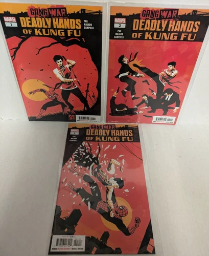 Gang War Deadly Hands of Kung-Fu 1-3 Cover A - Free Shipping