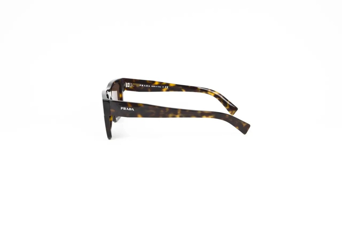 Prada SPR19W 2AU-8C1 Sunglasses Authentic Men's Brown