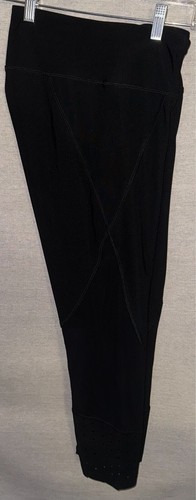 Leggings negros VOGO con detalle de malla en la parte inferior de la pierna - L - Imagen 4 de 6