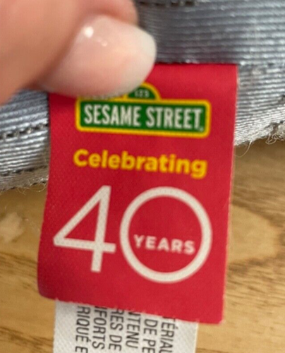 Fisher Price Sesame Street Oscar the Grouch Trashcan Plush 40th Anniversary 10in - Picture 5 of 9