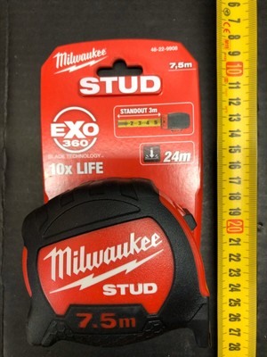 tape measure stud 5m milwaukee metric 27mm width