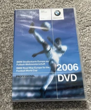 BMW 2006 PROFESSIONAL SAT NAV DISC DVD ROAD MAP EUROPE SATELLITE NAVIGATION USED