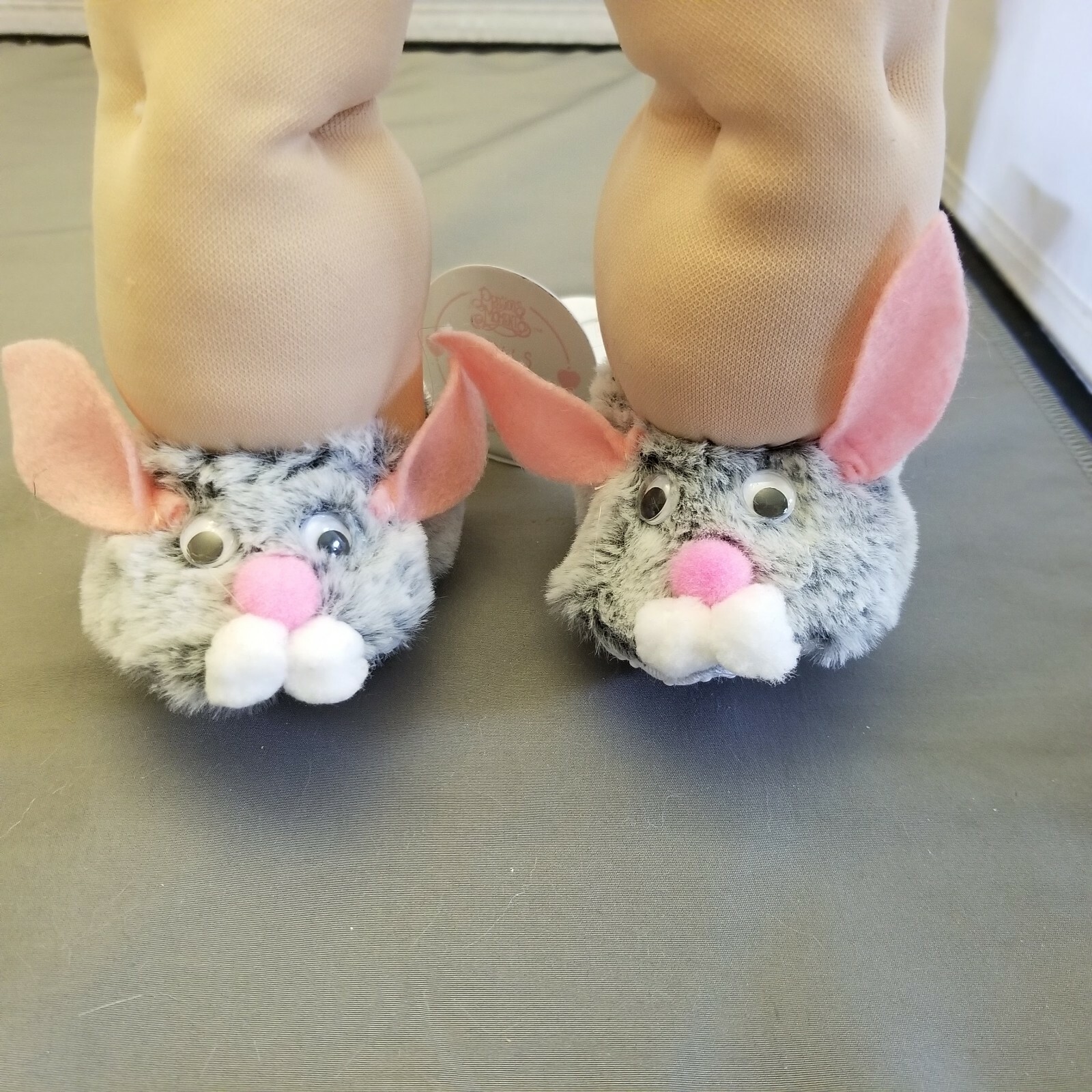 SAOLA Scarpe pantofole pelliccia coniglietto bambini patch cavolo grigio grigio adatte solo CPK originali