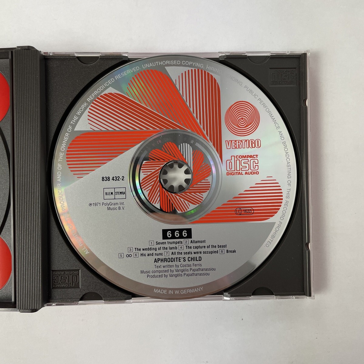 Aphrodite's Child - 666 2xCD Set #28 | eBay