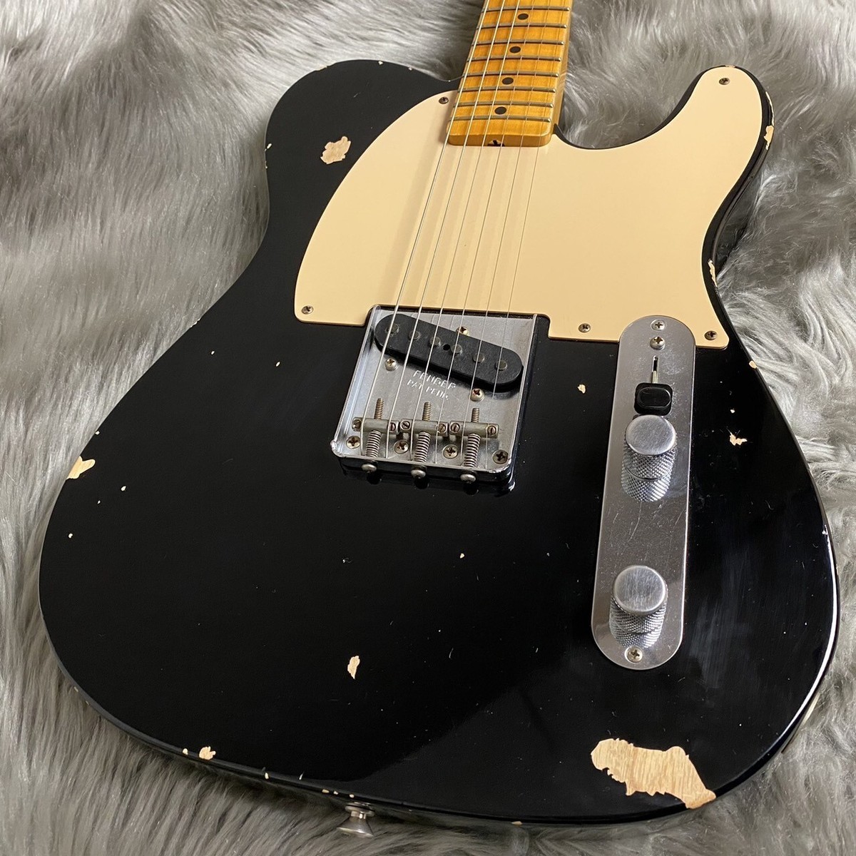 Fender Custom Shop Limited 55 Esquire Relic Black Electric Fender Custom Shop Limited 55 Esquire Relic Black Electric