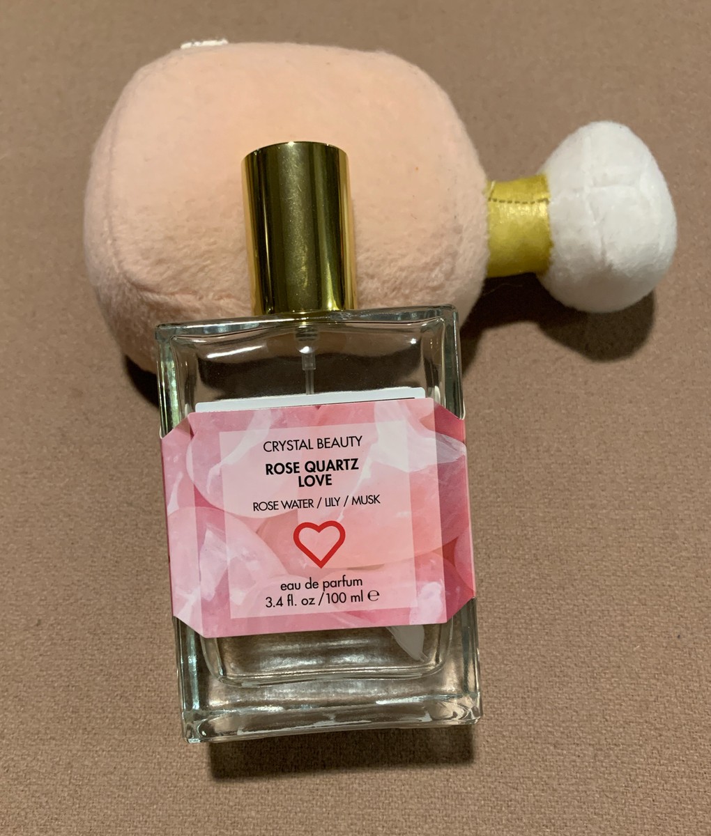New W/o Box Crystal Beauty Rose Quartz Love Eau De Parfum FlOz - Main Image