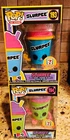 7-Eleven Slurpee Blacklight Funko Pop Set Of 2 Lot 193 & 194 Exclusive Ad Icons