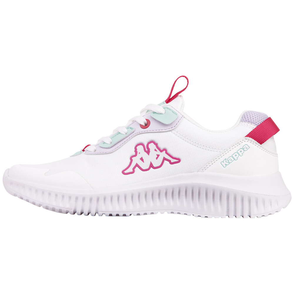 Kappa Damen Schuhe 243151 Weiss 1022 Fashion Freizeit Sneaker Neu