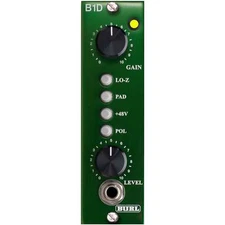 Burl Audio B1D 500 Series Microphone Preamp and DI
