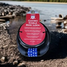 BUNKER HILL SECURITY Combination Cable Bike Lock