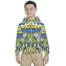 Kids Hoodie Phunk Design Hoodie Unisex For Children